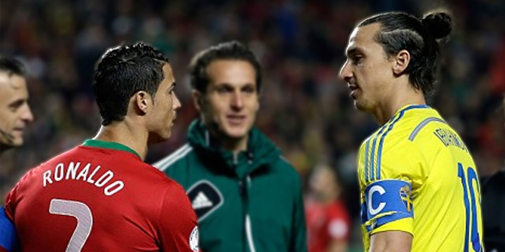 Ibrahimovic Sensi Sama Cristiano Ronaldo, Nyuruh Doi Gabung Klub Kasta Kedua!